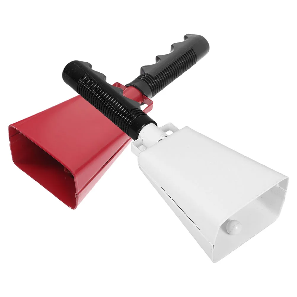 2Pcs Metal Cowbells Handheld for Football Sporting Events Clear Sound Durable Compact Lightweight
2Pcs Metal Cowbells Handheld for Football Sporting Events Clear Sound Durable Compact Lightweight