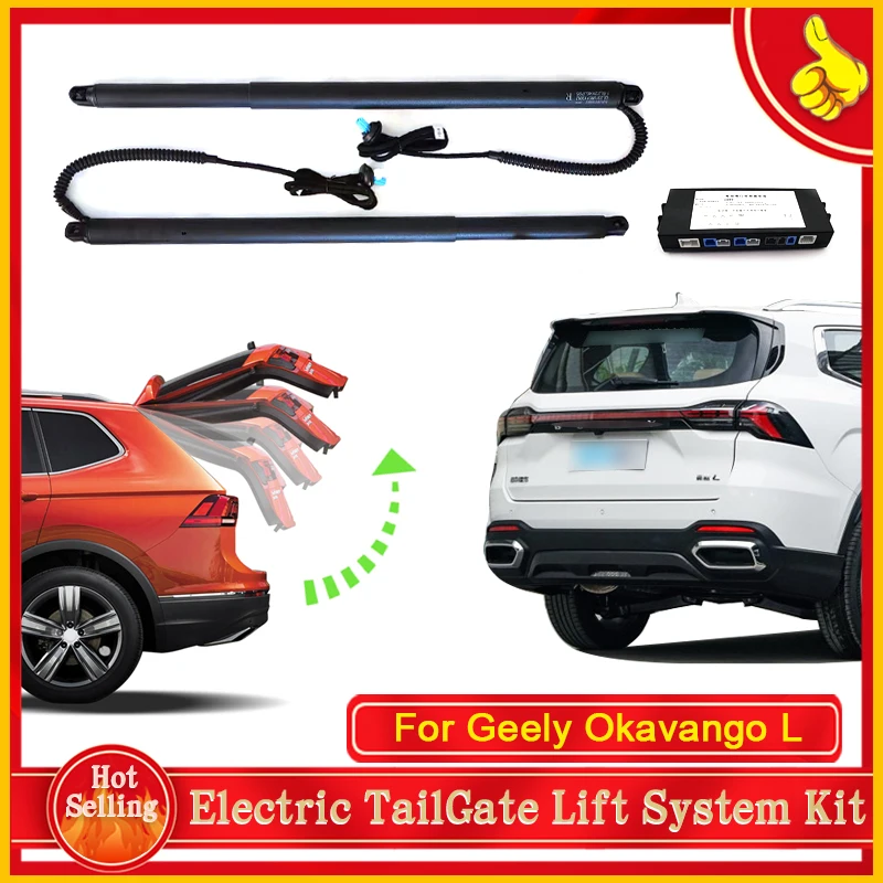 For Geely Okavango L 2023 2024 Car Auto Electric Tailgate Opener Vehicle Power Rear Door Liftgate Automotive Modification Parts
For Geely Okavango L 2023 2024 Car Auto Electric Tailgate Opener Vehicle Power Rear Door Liftgate Automotive Modification Parts