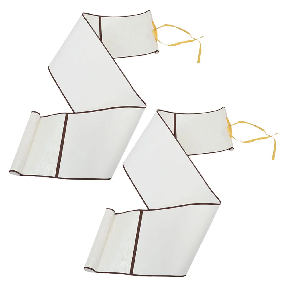 2 Pcs Calligraphy Scroll Paper Chinese Xuan Accessory Zen Painting White Caligraphy
2 Pcs Calligraphy Scroll Paper Chinese Xuan Accessory Zen Painting White Caligraphy