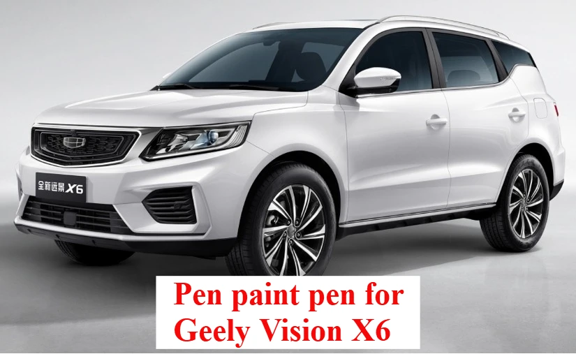 Ремкомплект царапин для Geely Vision X6 Paint Fixer Vision X6 White SUV Автомобильное покрытие Scratch Car Touch Up Pen Ручка для рисования
Ремкомплект царапин для Geely Vision X6 Paint Fixer Vision X6 White SUV Автомобильное покрытие Scratch Car Touch Up Pen Ручка для рисования