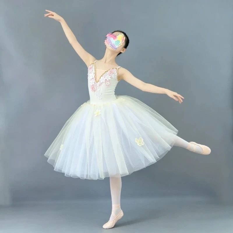 Girl's Ballerina Performance Stage Clothing Fashion Ballet Dance Wear Outfit Children's Classical Ballet Tutu Dresses Vestido
Girl's Ballerina Performance Stage Clothing Fashion Ballet Dance Wear Outfit Children's Classical Ballet Tutu Dresses Vestido