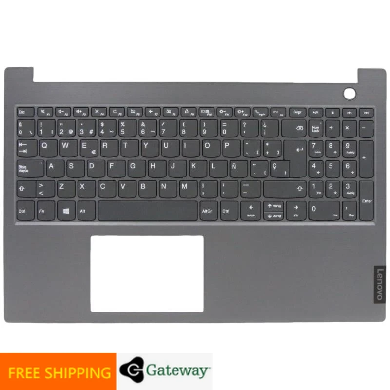 ES Spanish Mineral Gray Keyboard Upper Case Palmrest Shell Cover For Lenovo ThinkBook 15 IML IIL 5CB0W45412
ES Spanish Mineral Gray Keyboard Upper Case Palmrest Shell Cover For Lenovo ThinkBook 15 IML IIL 5CB0W45412