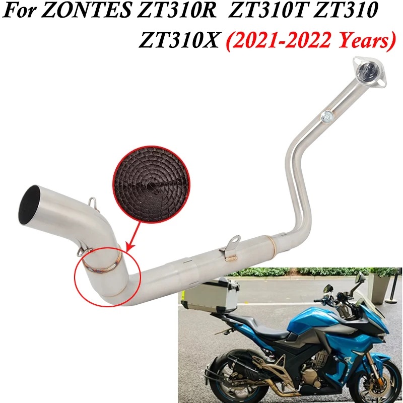 Надевается для ZONTES ZT310R 310R ZT310T ZT310X 2021 2022, выхлопная система мотоцикла, аварийная передняя соединительная труба, соединительный глушитель 51 мм
Надевается для ZONTES ZT310R 310R ZT310T ZT310X 2021 2022, выхлопная система мотоцикла, аварийная передняя соединительная труба, соединительный глушитель 51 мм