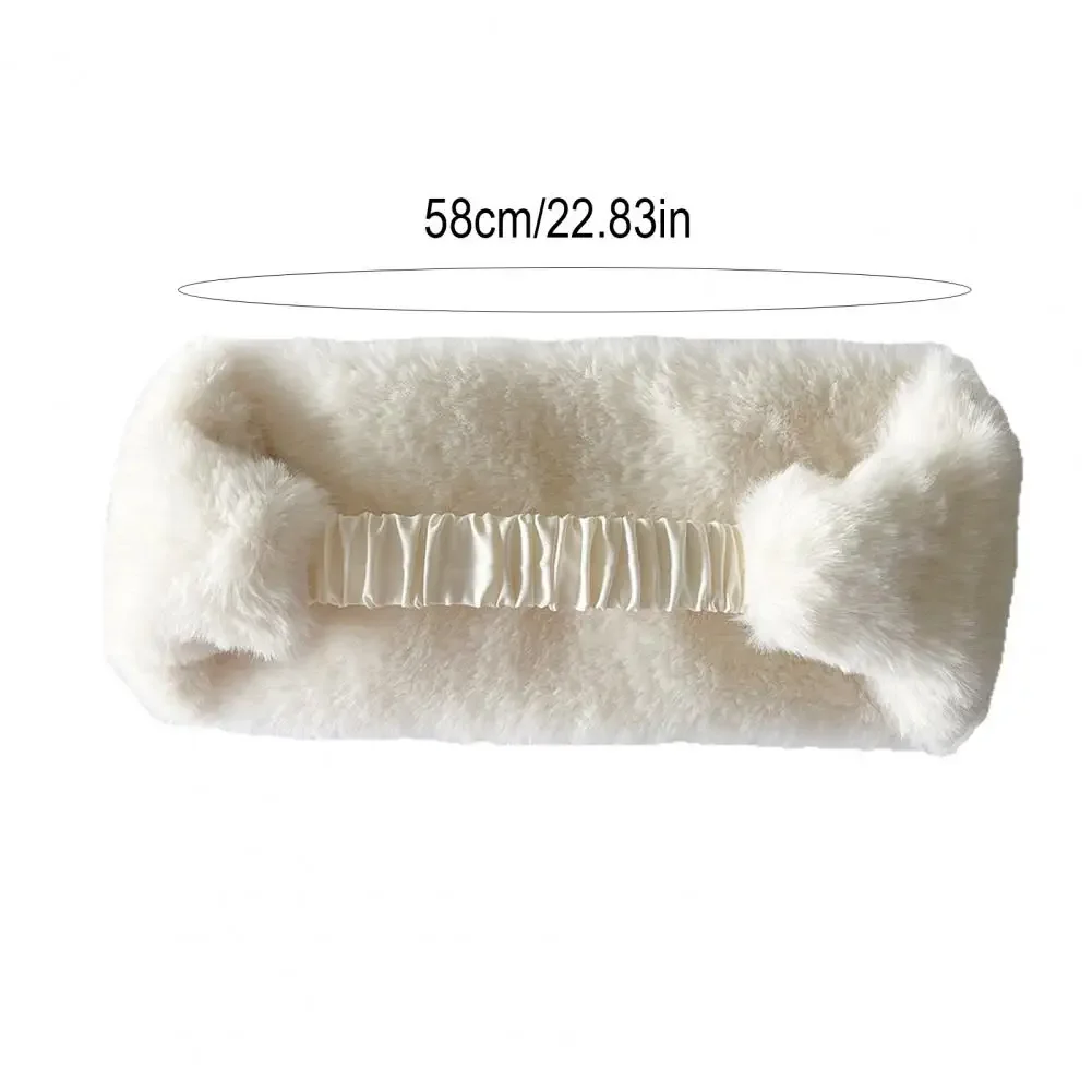 With Elastic Telescopic Straps Earmuff Headscarf Faux Fur Lined Winter Headband Solid Color Ear Warmer
With Elastic Telescopic Straps Earmuff Headscarf Faux Fur Lined Winter Headband Solid Color Ear Warmer