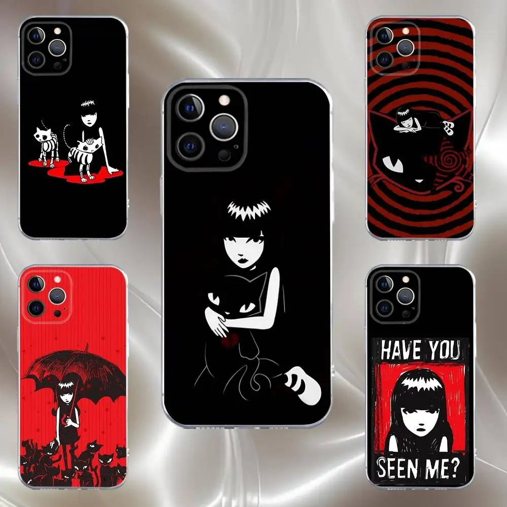 E-Emily The Stranges Phone Case For iPhone 16,15,14,13,12,11 Pro,Max,Plus,X,XS,XR,SE,Mini Transparent Silicone Soft
E-Emily The Stranges Phone Case For iPhone 16,15,14,13,12,11 Pro,Max,Plus,X,XS,XR,SE,Mini Transparent Silicone Soft