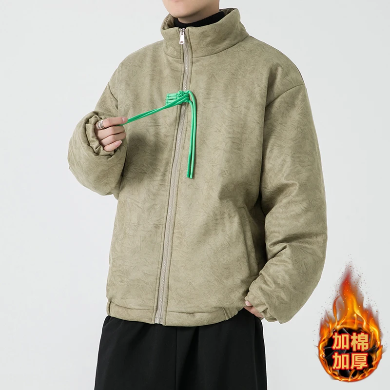 Ветрозащитные парки мужские зимние толстые теплые плюшевые пальто с воротником-стойкой мужские куртки в китайском стиле Harajuku Высококачественная верхняя одежда мужская
Ветрозащитные парки мужские зимние толстые теплые плюшевые пальто с воротником-стойкой мужские куртки в китайском стиле Harajuku Высококачественная верхняя одежда мужская
