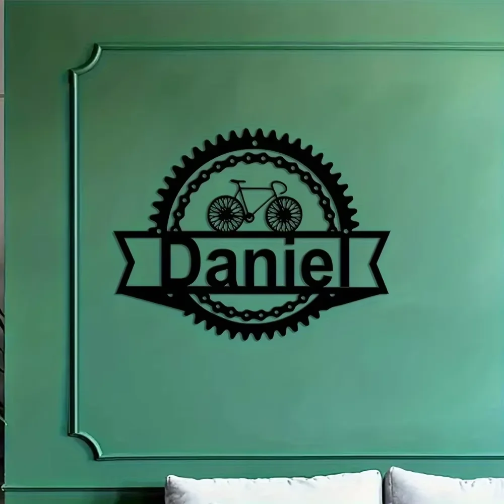 Trendy Personalized Vintage Bicycle Sign. Perfect Wall Art for Porches, Cyclists' Garage.
Trendy Personalized Vintage Bicycle Sign. Perfect Wall Art for Porches, Cyclists' Garage.