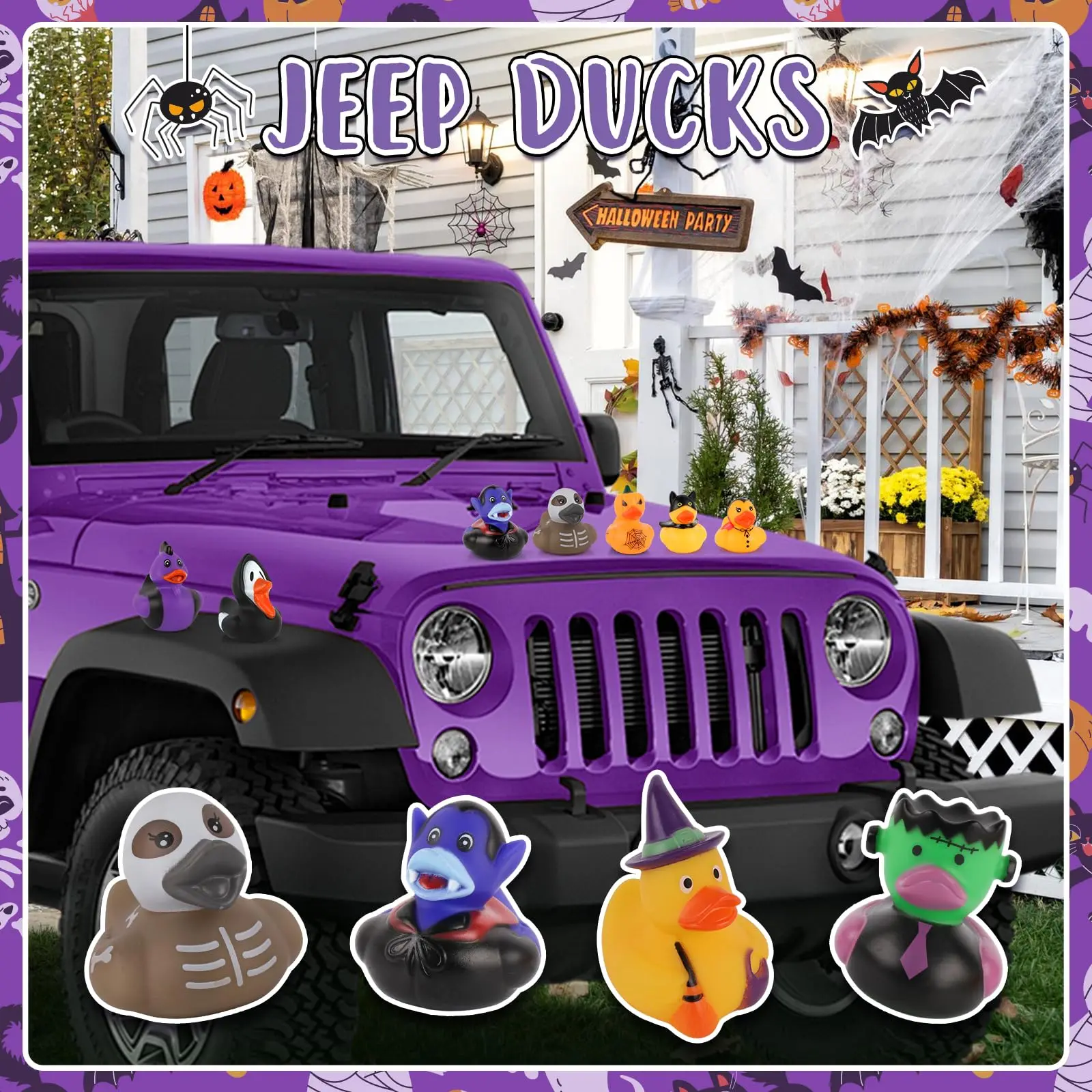 6/12/24 pcs Mini Rubber Ducks with Sunglasses in Bulk Small Duck Gift Bathtub Toys for Holiday Cruise Birthday Party Favor 6/12/24 pcs Mini Rubber Ducks with Sunglasses in Bulk Small Duck Gift Bathtub Toys for Holiday Cruise Birthday Party Favor