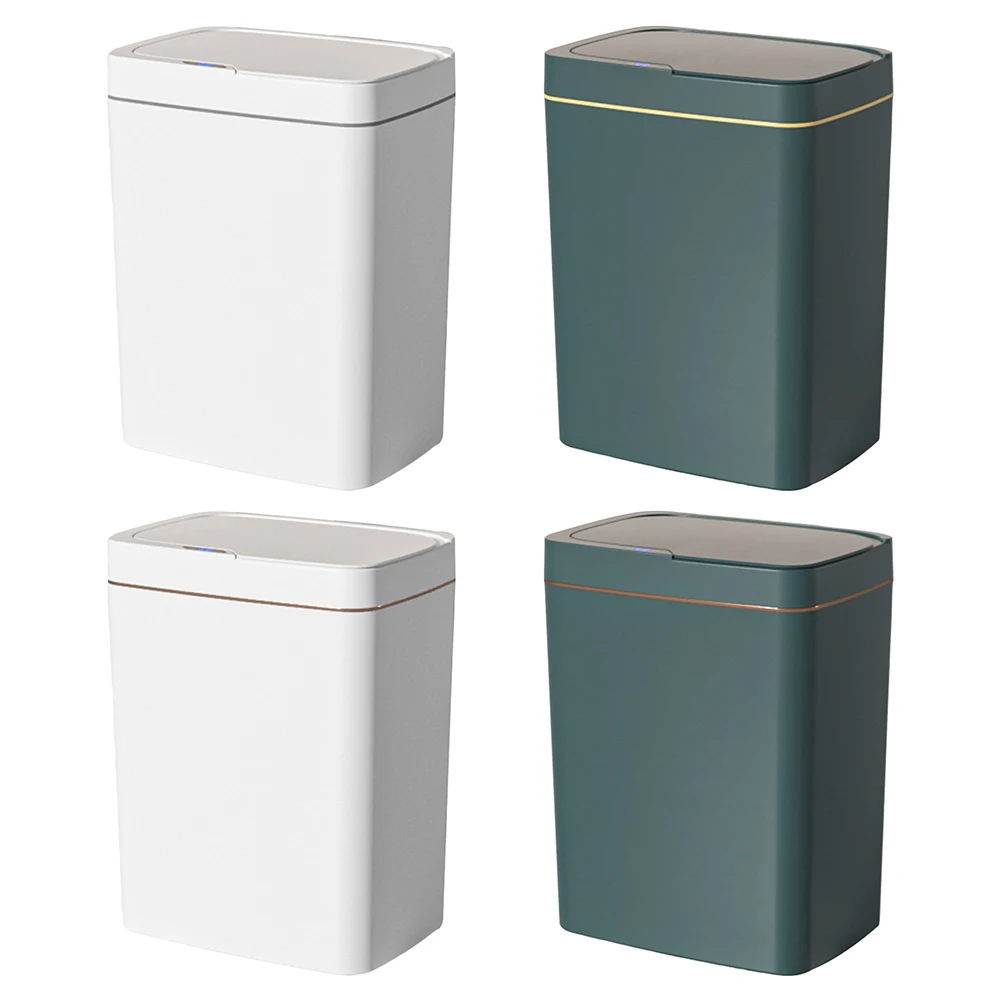 15/18L Intelligent Touchless Trash Can Rechargeable Auto Motion Sensor Rubbish Can Garbage Bucket for Kitchen Bathroom Bedroom
15/18L Intelligent Touchless Trash Can Rechargeable Auto Motion Sensor Rubbish Can Garbage Bucket for Kitchen Bathroom Bedroom