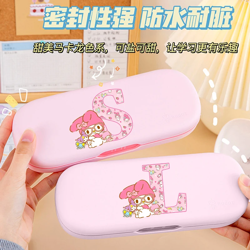 Cute Melody Letter A-Z Hard Pen Box Girl Student Double-layer Pen Case Anime Movie Pencilcase Kids Pencil Bag School Stationery
Cute Melody Letter A-Z Hard Pen Box Girl Student Double-layer Pen Case Anime Movie Pencilcase Kids Pencil Bag School Stationery