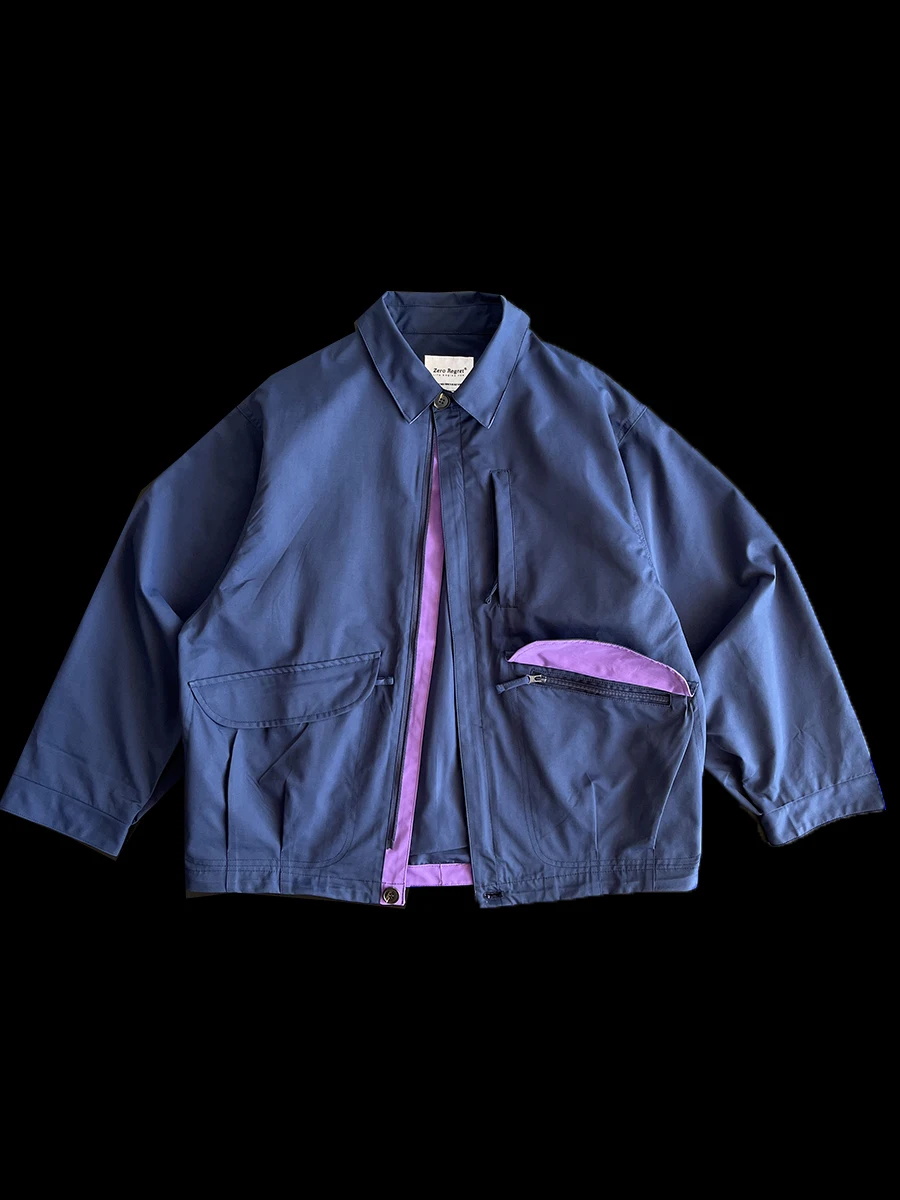 Мужская повседневная куртка свободного кроя с цветными блоками, из полиэстера, осенняя новинка, водонепроницаемая, с длинными рукавами, на молнии
Мужская повседневная куртка свободного кроя с цветными блоками, из полиэстера, осенняя новинка, водонепроницаемая, с длинными рукавами, на молнии