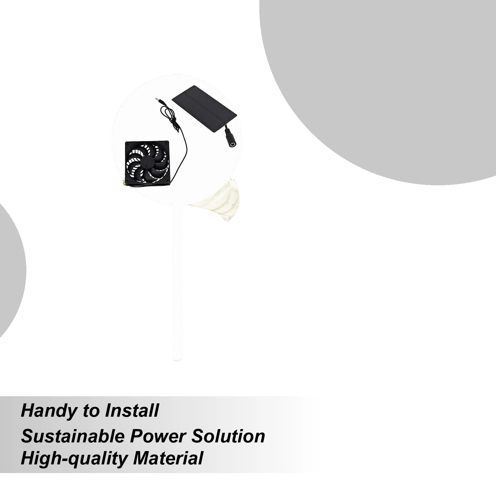 Солнечный вытяжной вентилятор для курятника 0,8 Вт, вытяжное устройство для теплицы, вентиляционное устройство для курятника для дома, сарая, теплицы, собаки
Солнечный вытяжной вентилятор для курятника 0,8 Вт, вытяжное устройство для теплицы, вентиляционное устройство для курятника для дома, сарая, теплицы, собаки