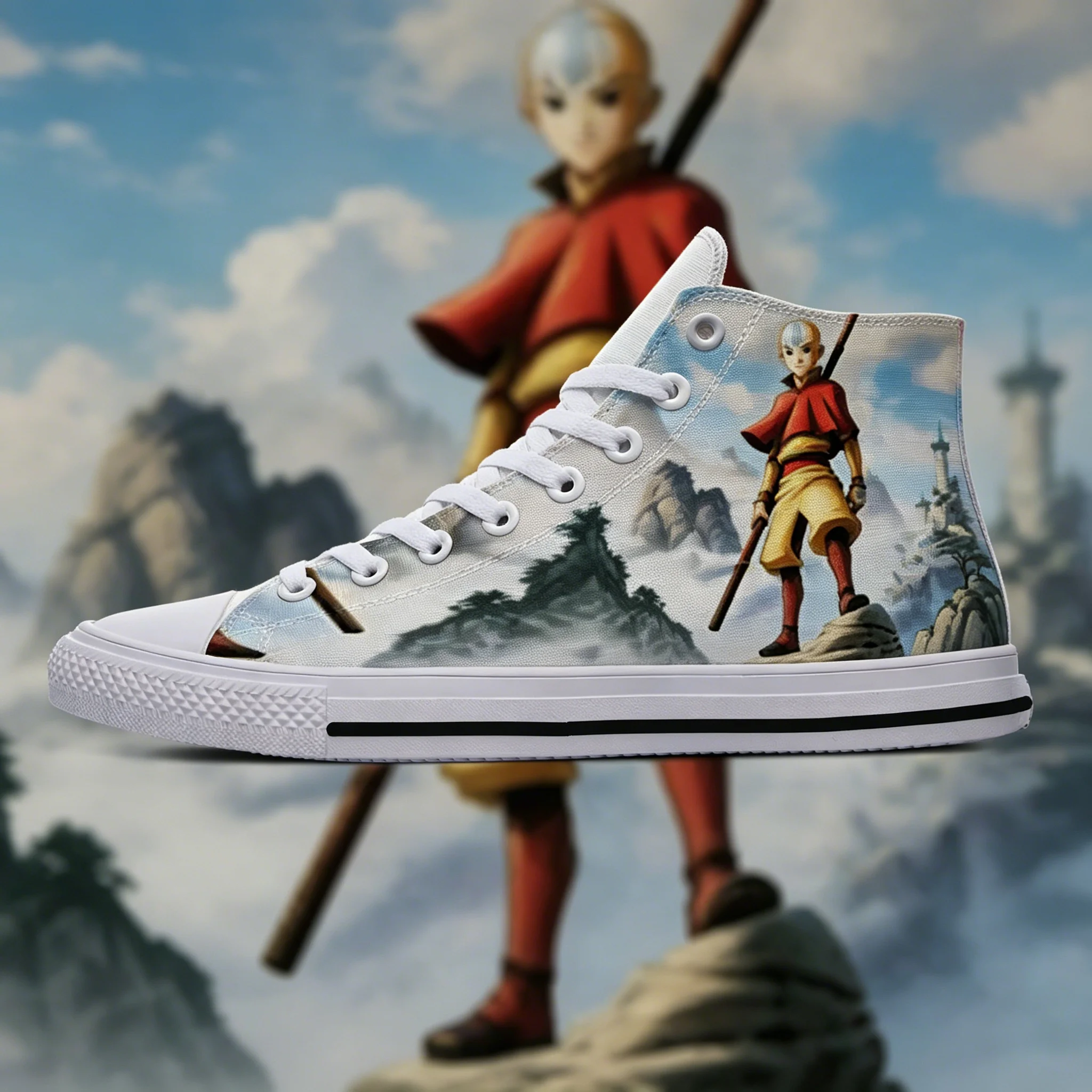 Avatar The Last Airbender All-over Print High Top Canvas Shoes Unisex Classic Flat Streetwear Casual Sneakers
Avatar The Last Airbender All-over Print High Top Canvas Shoes Unisex Classic Flat Streetwear Casual Sneakers