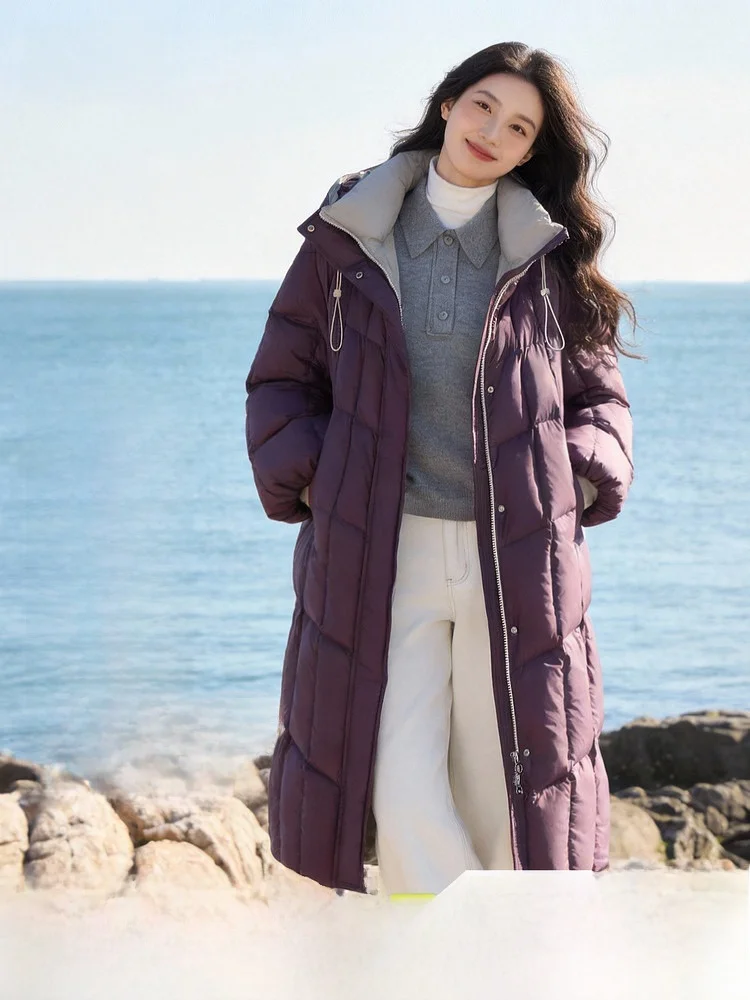 Long Oversized Faionable Color Blo Hooded down Jaet Women's Spring 2026 New Sle Snow Flng Desert Wind Polyester Fiber
Long Oversized Faionable Color Blo Hooded down Jaet Women's Spring 2026 New Sle Snow Flng Desert Wind Polyester Fiber