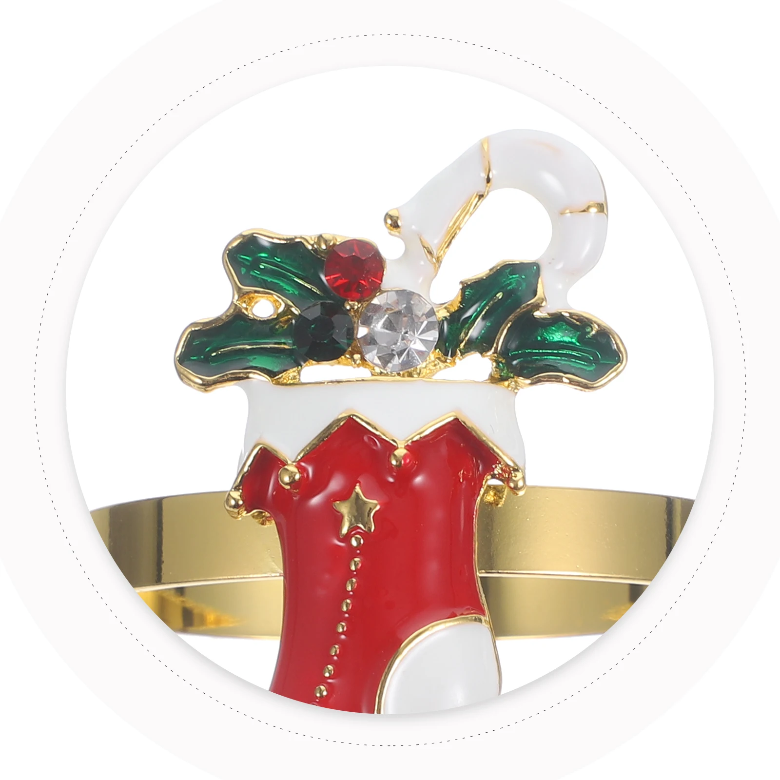 6Pcs Golden Napkin Rings Boot Shaped Metal Table Centerpiece for Christmas Dinner Party Napkin Rings Serviette Buckles
6Pcs Golden Napkin Rings Boot Shaped Metal Table Centerpiece for Christmas Dinner Party Napkin Rings Serviette Buckles