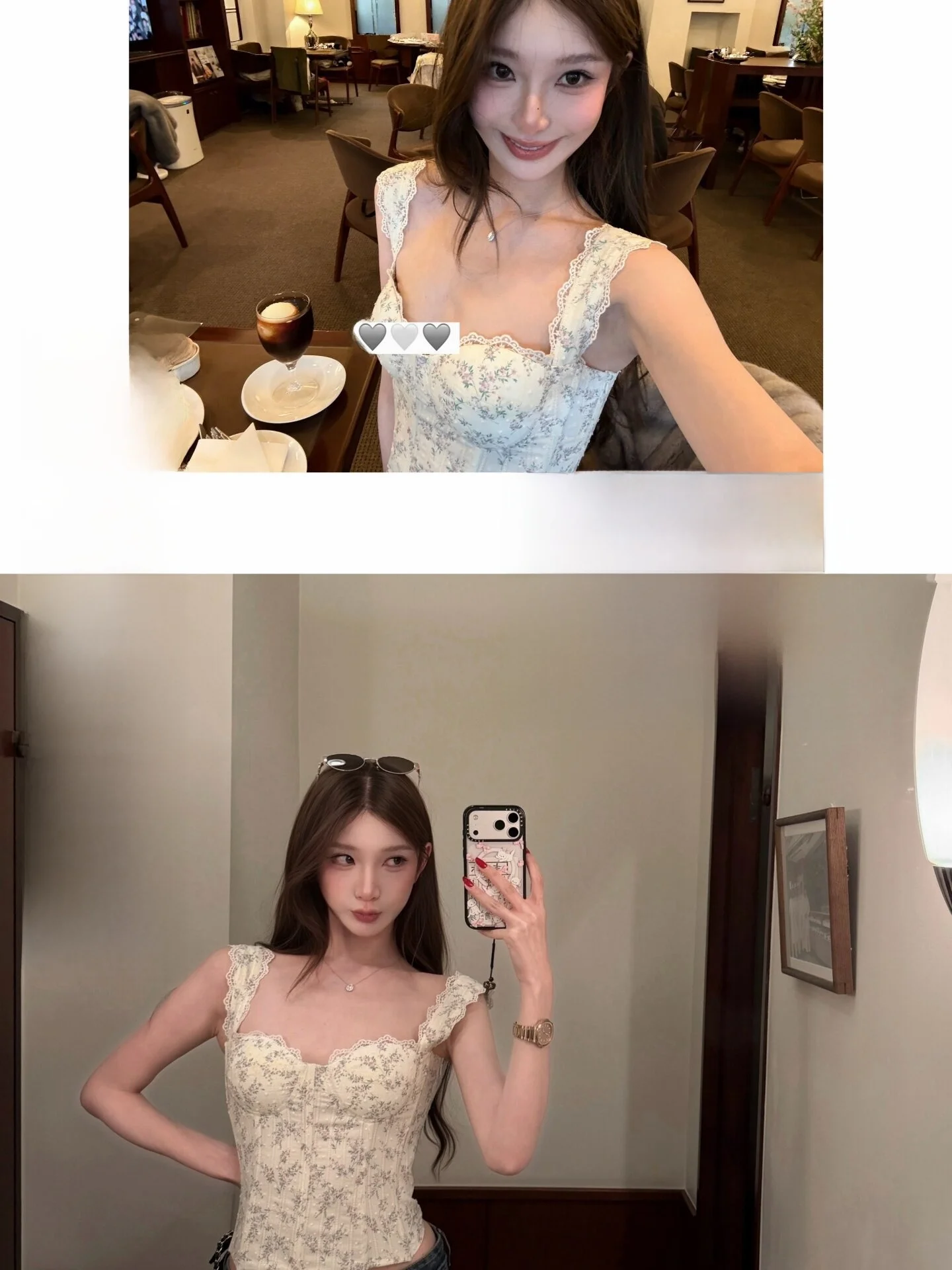 Yangzifan Sweet Fishbone Medieval Heart Floral Tube Top High Waist Skirt Set Women's Summer Casual Breathable Lightweight Shorts
Yangzifan Sweet Fishbone Medieval Heart Floral Tube Top High Waist Skirt Set Women's Summer Casual Breathable Lightweight Shorts