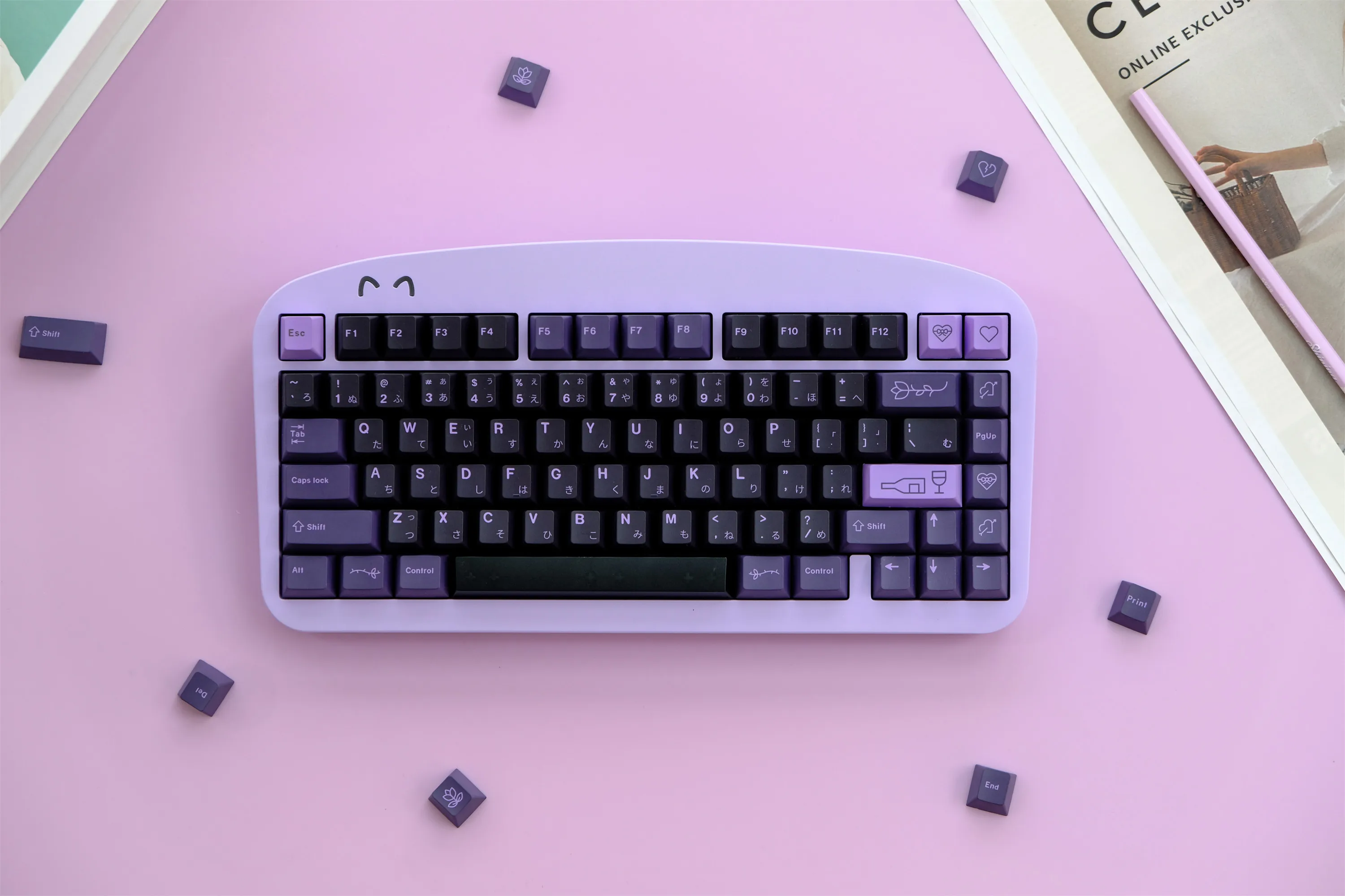 Колпачки для клавиш GMK First Love, 129 клавиш, материал PBT, вишневый профиль для Cherry MX Switch 61/64/68/75/84/87/98/104, механическая клавиатура
Колпачки для клавиш GMK First Love, 129 клавиш, материал PBT, вишневый профиль для Cherry MX Switch 61/64/68/75/84/87/98/104, механическая клавиатура