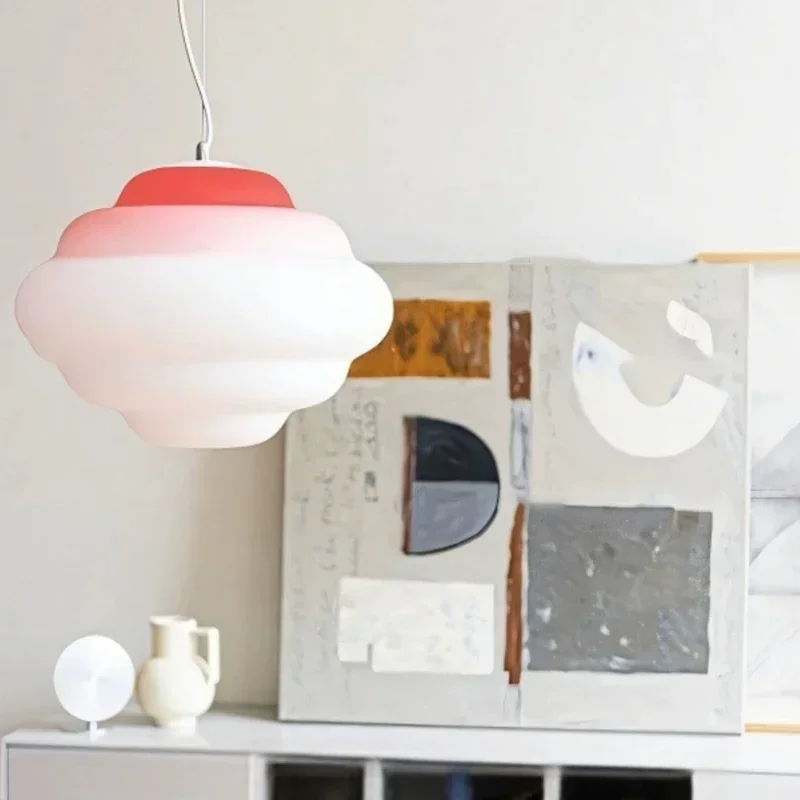 SANDYHA Nordic Cream Blue Glass Pendant Light Hanging Lamp for Bedroom Dining Table Ceiling Chandelier Home Decor LED Lighting
SANDYHA Nordic Cream Blue Glass Pendant Light Hanging Lamp for Bedroom Dining Table Ceiling Chandelier Home Decor LED Lighting