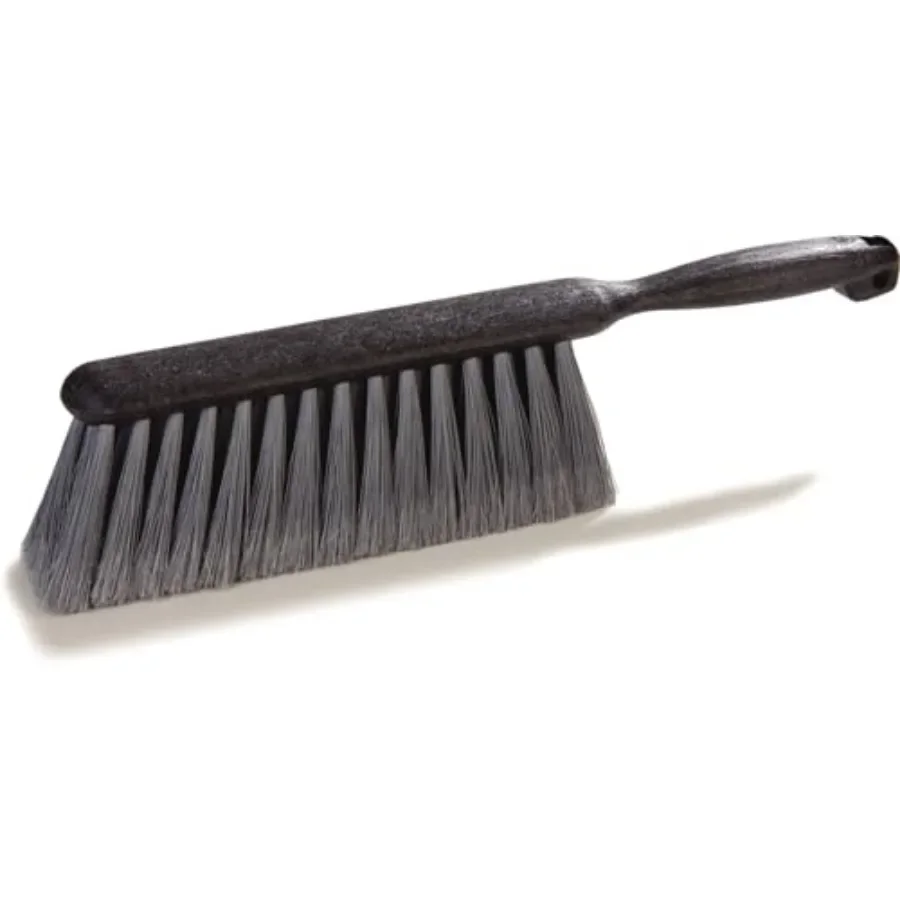 Flo-Pac Counter Brush, Bench Brush, Dustpan Brush with Flagged Bristles for Counters, Floors, And Fireplace, 8 Inches, Gray
Flo-Pac Counter Brush, Bench Brush, Dustpan Brush with Flagged Bristles for Counters, Floors, And Fireplace, 8 Inches, Gray