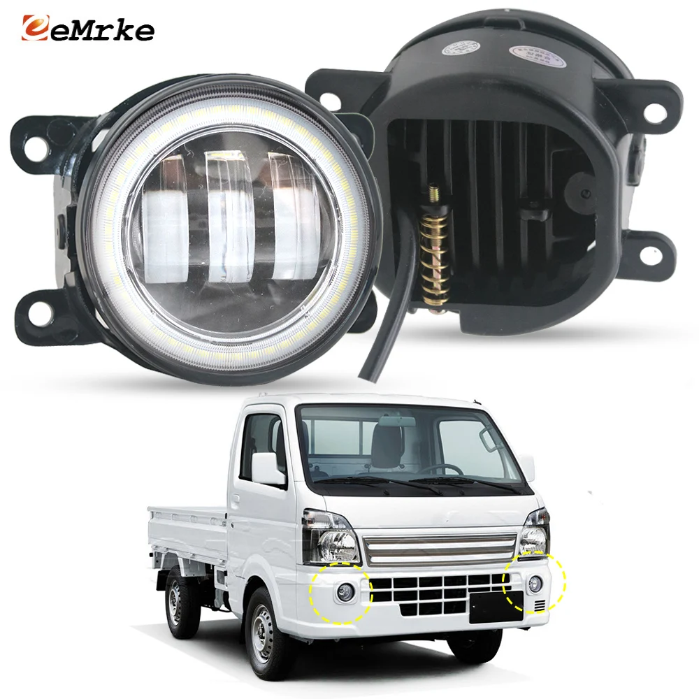Led Fog Lights Angel Eye for Nissan NT100 Clipper/ Suzuki Carry Cargo /Mazda Scrum Truck DA16T 2013-2019 with Clear Lens DRL PTF
Led Fog Lights Angel Eye for Nissan NT100 Clipper/ Suzuki Carry Cargo /Mazda Scrum Truck DA16T 2013-2019 with Clear Lens DRL PTF