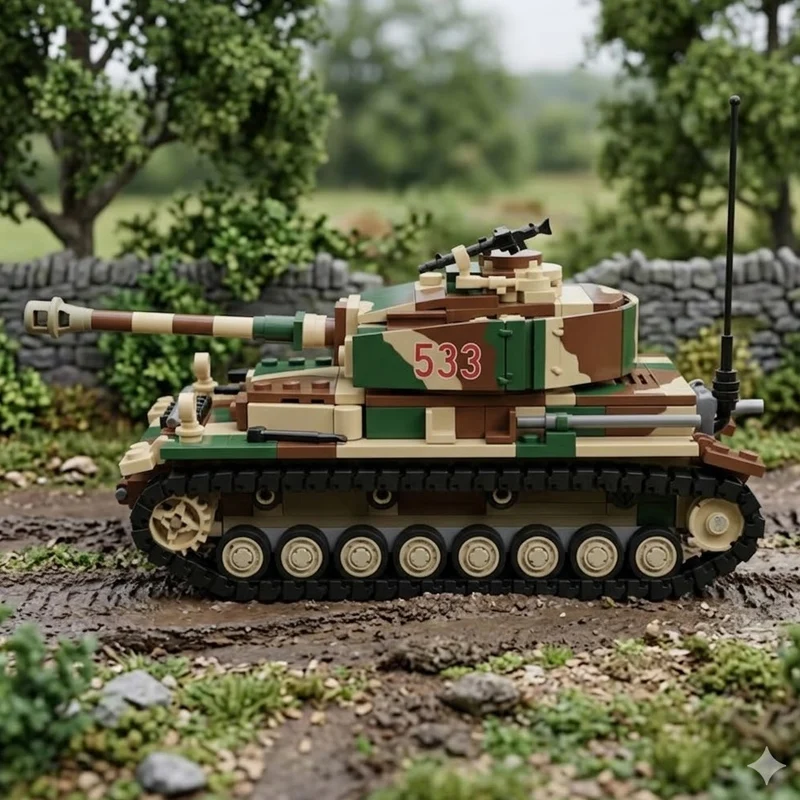 qwert Military Medium Tank Model MOC Building Bricks War Equipment Modular Technology Gifts Holiday Assemble Children Toys Suit
qwert Military Medium Tank Model MOC Building Bricks War Equipment Modular Technology Gifts Holiday Assemble Children Toys Suit