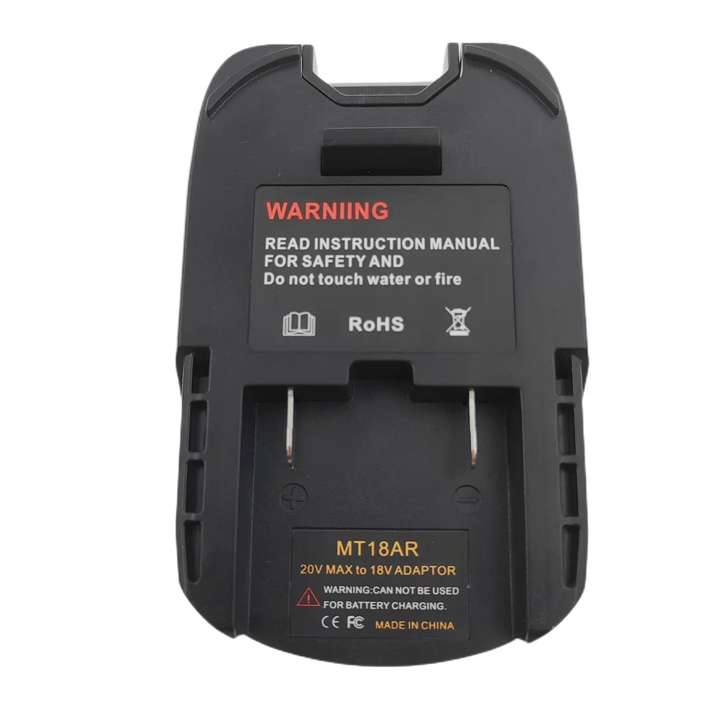 MT18AR Adapter for Makita 18V lithium battery converter to AEG RIDGID 18V lithium-ion batteries power tools
MT18AR Adapter for Makita 18V lithium battery converter to AEG RIDGID 18V lithium-ion batteries power tools