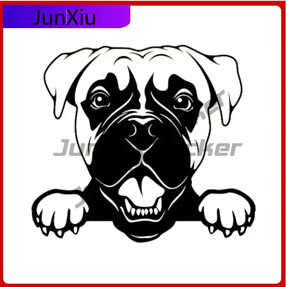 Peeking Boxer Dog Decals Unique Car Laptop Window Bumper Waterproof Vinyl Decal Decoration Retro Funny Cute Funny Unique
Peeking Boxer Dog Decals Unique Car Laptop Window Bumper Waterproof Vinyl Decal Decoration Retro Funny Cute Funny Unique