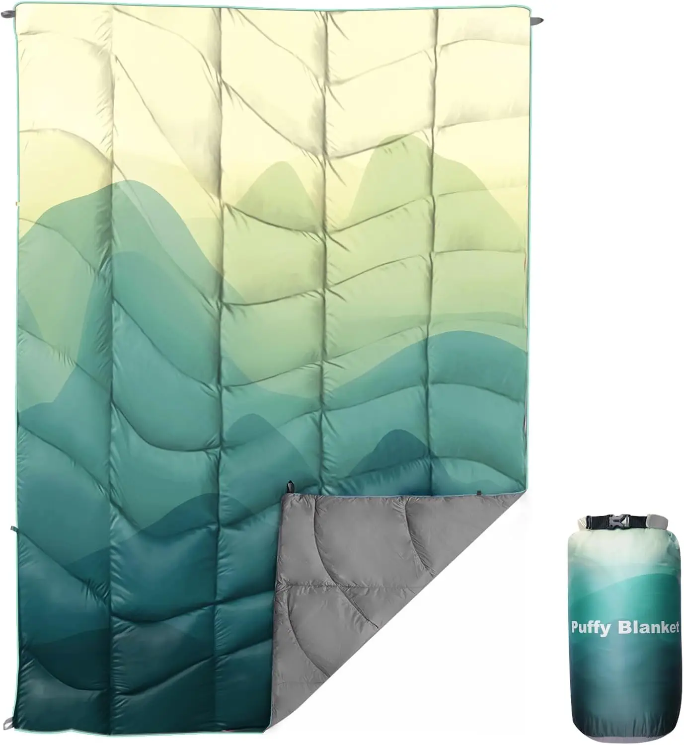 Outdoor Puffy Camping Blanket, Lightweight Down Alternative, Water Resistant for Traveling Picnic Beach
Outdoor Puffy Camping Blanket, Lightweight Down Alternative, Water Resistant for Traveling Picnic Beach