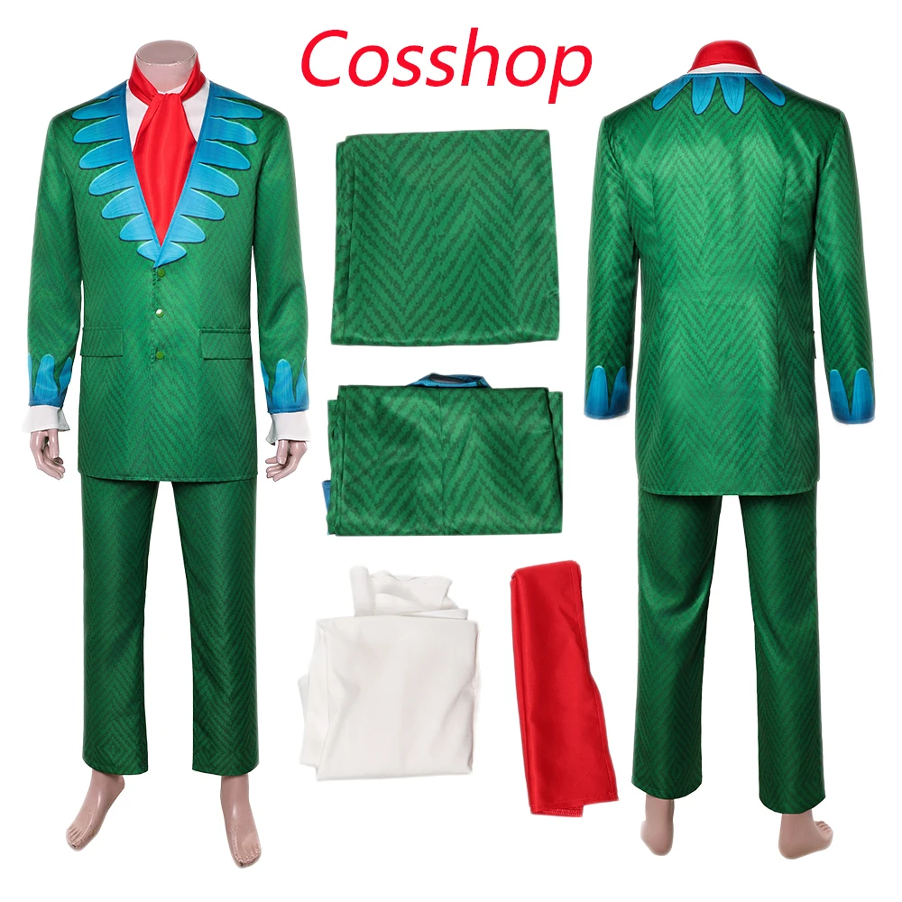 2026 Live Action TV Pirate Mr. 9 Green Cosplay Suit with Shirt Tie For Men Adult Halloween Carnival Festival Party Costume
2026 Live Action TV Pirate Mr. 9 Green Cosplay Suit with Shirt Tie For Men Adult Halloween Carnival Festival Party Costume