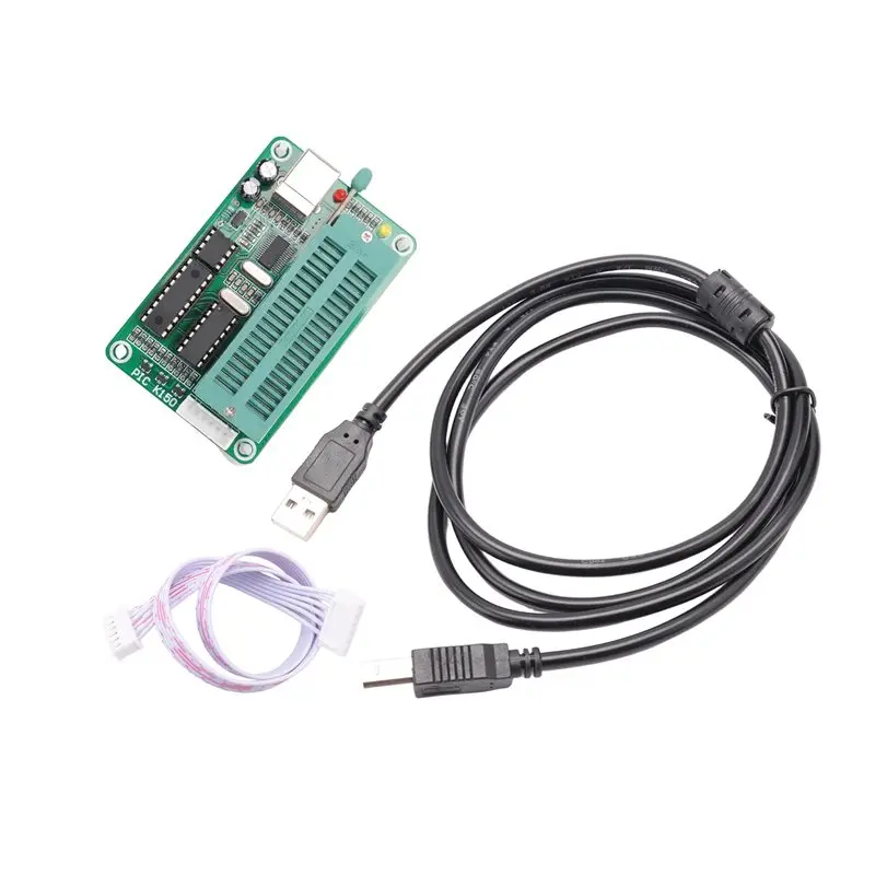 PIC K150 Programmer Microchip PIC MCU Microcore Burner USB Downloader With USB Cable-ABWO
PIC K150 Programmer Microchip PIC MCU Microcore Burner USB Downloader With USB Cable-ABWO