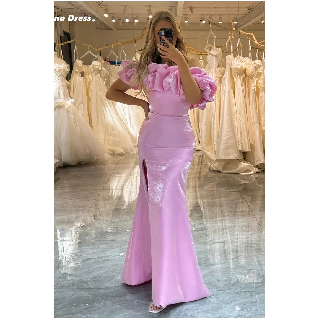 Lena Custom Made Robes De Cocktail Dresses for Special Occasions Satin Cloth Elegant Party Dresses Luxury Women Evening Dress
Lena Custom Made Robes De Cocktail Dresses for Special Occasions Satin Cloth Elegant Party Dresses Luxury Women Evening Dress