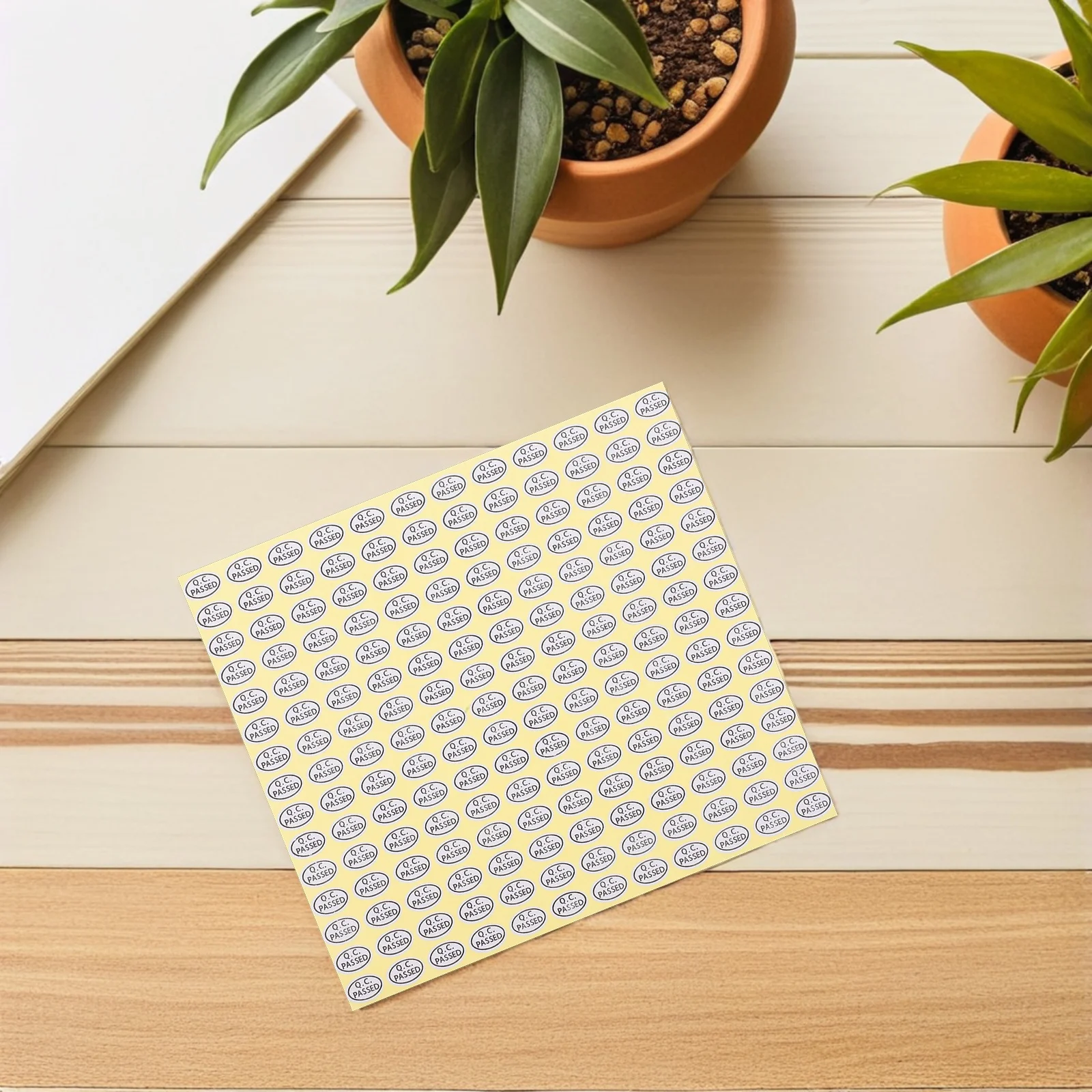 6Bags Qc Passed Oval Self-Adhesive Labels For Warehouse Organization Product Identification Thermal Printer Stickers Inspection
6Bags Qc Passed Oval Self-Adhesive Labels For Warehouse Organization Product Identification Thermal Printer Stickers Inspection