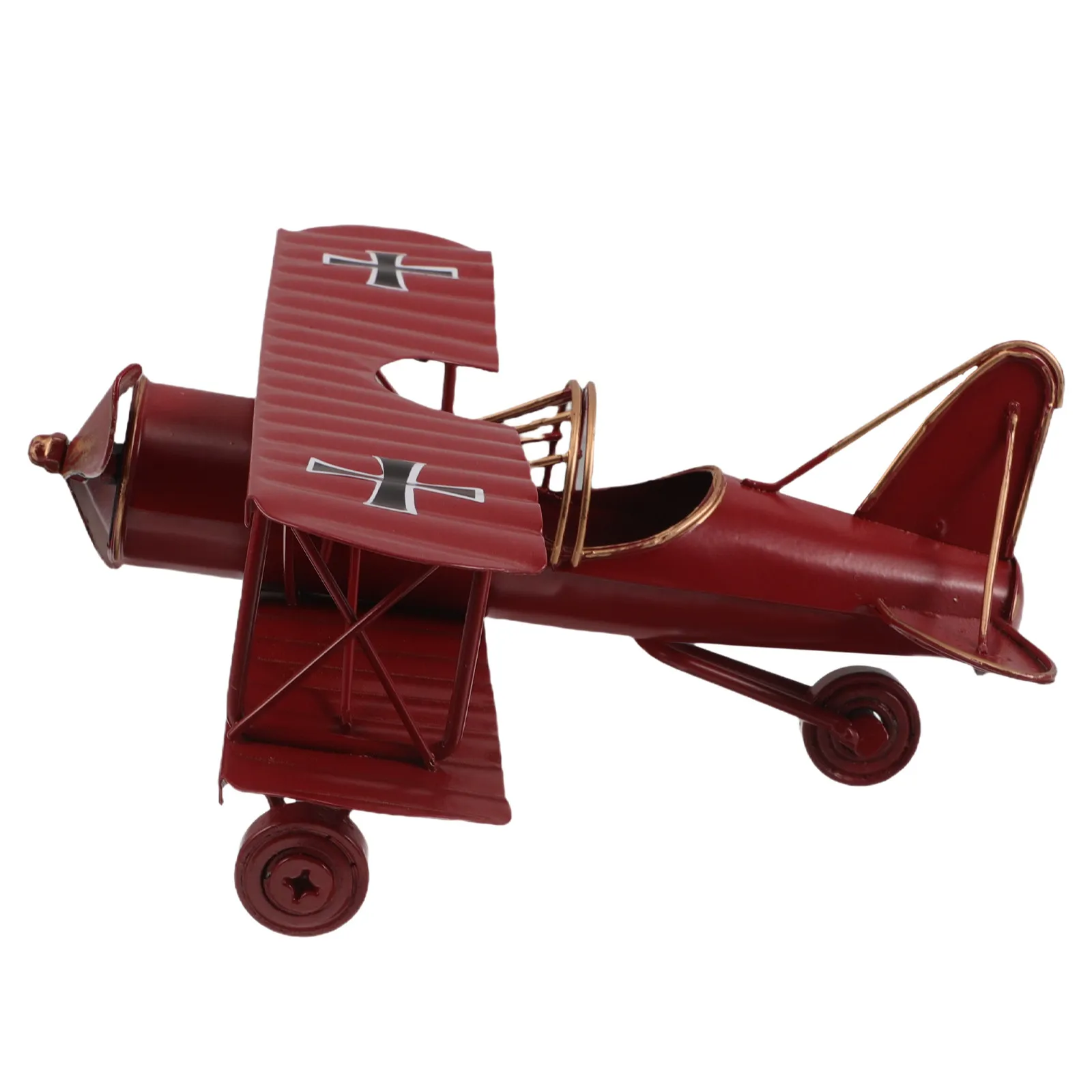 Vintage Iron Airplane Retro Biplane Desktop Ornament Metal Craft Decoration for Home Office Kids Room Aviation Collection
Vintage Iron Airplane Retro Biplane Desktop Ornament Metal Craft Decoration for Home Office Kids Room Aviation Collection