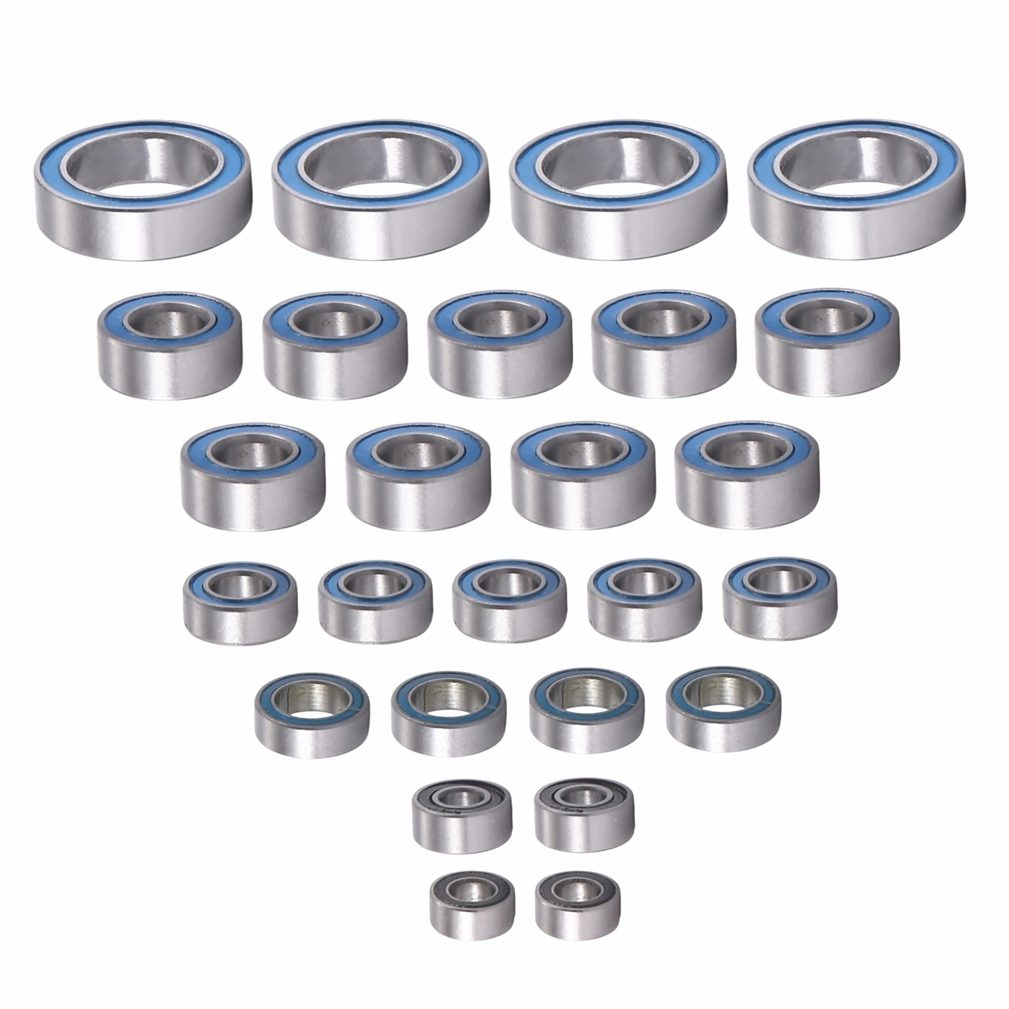 26PCS Rubber Sealed Ball Bearing Kit for Tamiya XV-01 XV01 1/10 RC Car Upgrades Parts Accessories
26PCS Rubber Sealed Ball Bearing Kit for Tamiya XV-01 XV01 1/10 RC Car Upgrades Parts Accessories