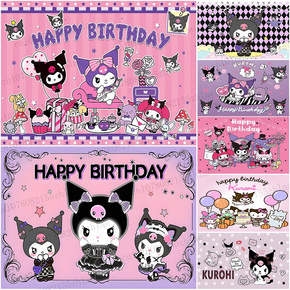 Hello Kitty kuromi Birthday Party Photo Backdrop Baby Shower Photo Background Banner Cartoon Photography Backdrop
Hello Kitty kuromi Birthday Party Photo Backdrop Baby Shower Photo Background Banner Cartoon Photography Backdrop