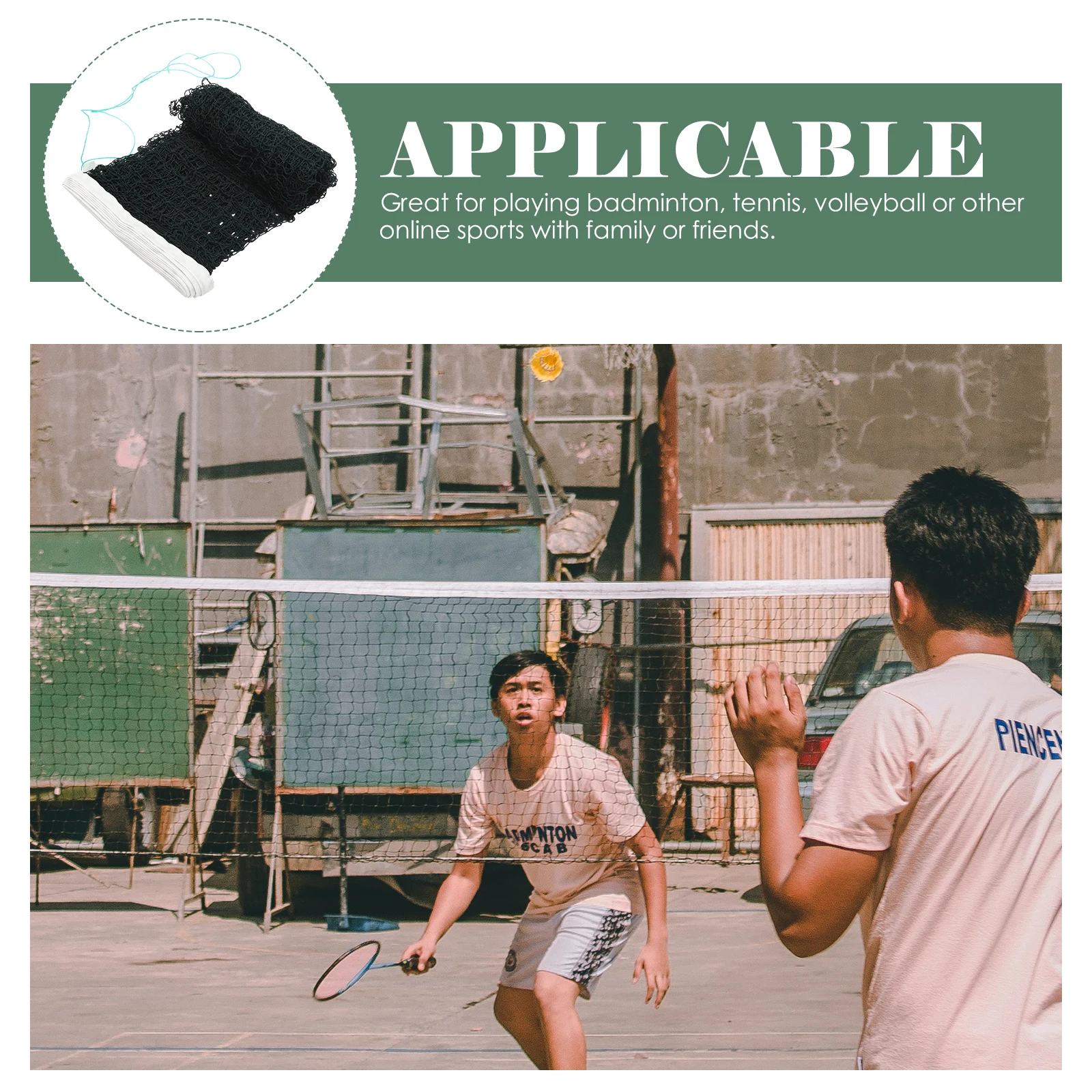 Affordable Badminton Net Easy to Fix Corners Foldable Lightweight Suitable for Multiple Sports Outdoor Badminton Replacement Net
Affordable Badminton Net Easy to Fix Corners Foldable Lightweight Suitable for Multiple Sports Outdoor Badminton Replacement Net