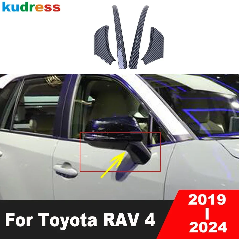Rearview Mirror Strip Cover Trim For Toyota RAV4 RAV 4 2019-2021 2022 2023 2024 Carbon Fiber Car Side Mirrors Strip Accessories
Rearview Mirror Strip Cover Trim For Toyota RAV4 RAV 4 2019-2021 2022 2023 2024 Carbon Fiber Car Side Mirrors Strip Accessories