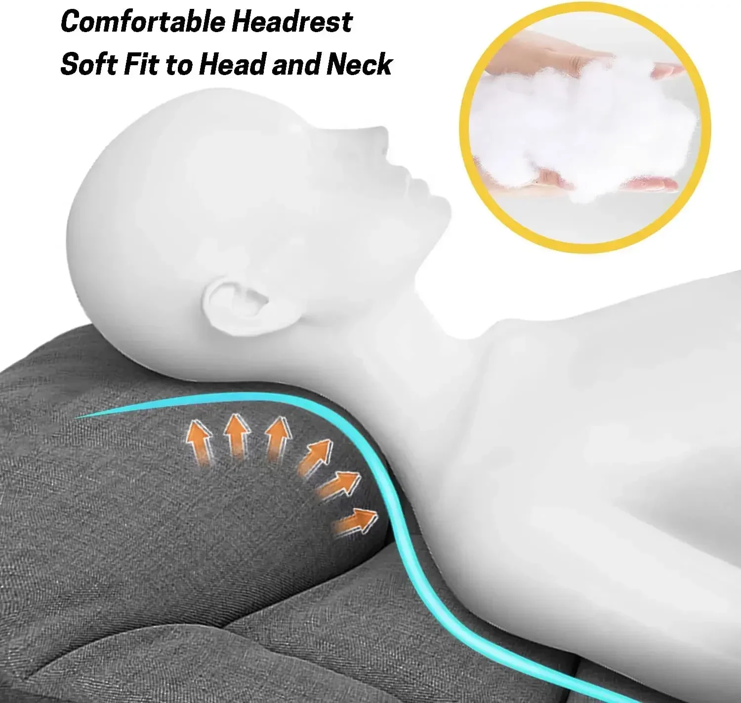 Good Whole Camping Cots For Adults, 5-Position Heavy Dut Folding Sleeping Cot With Quiet Pillow
Good Whole Camping Cots For Adults, 5-Position Heavy Dut Folding Sleeping Cot With Quiet Pillow