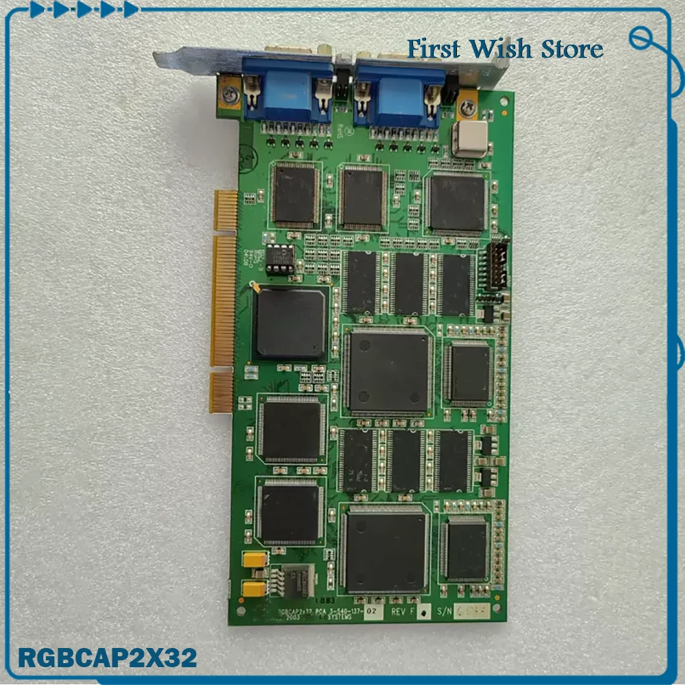 Карта приёма сигналов RGBCAP2X32 PCA 3-540-137-02 REV F
Карта приёма сигналов RGBCAP2X32 PCA 3-540-137-02 REV F