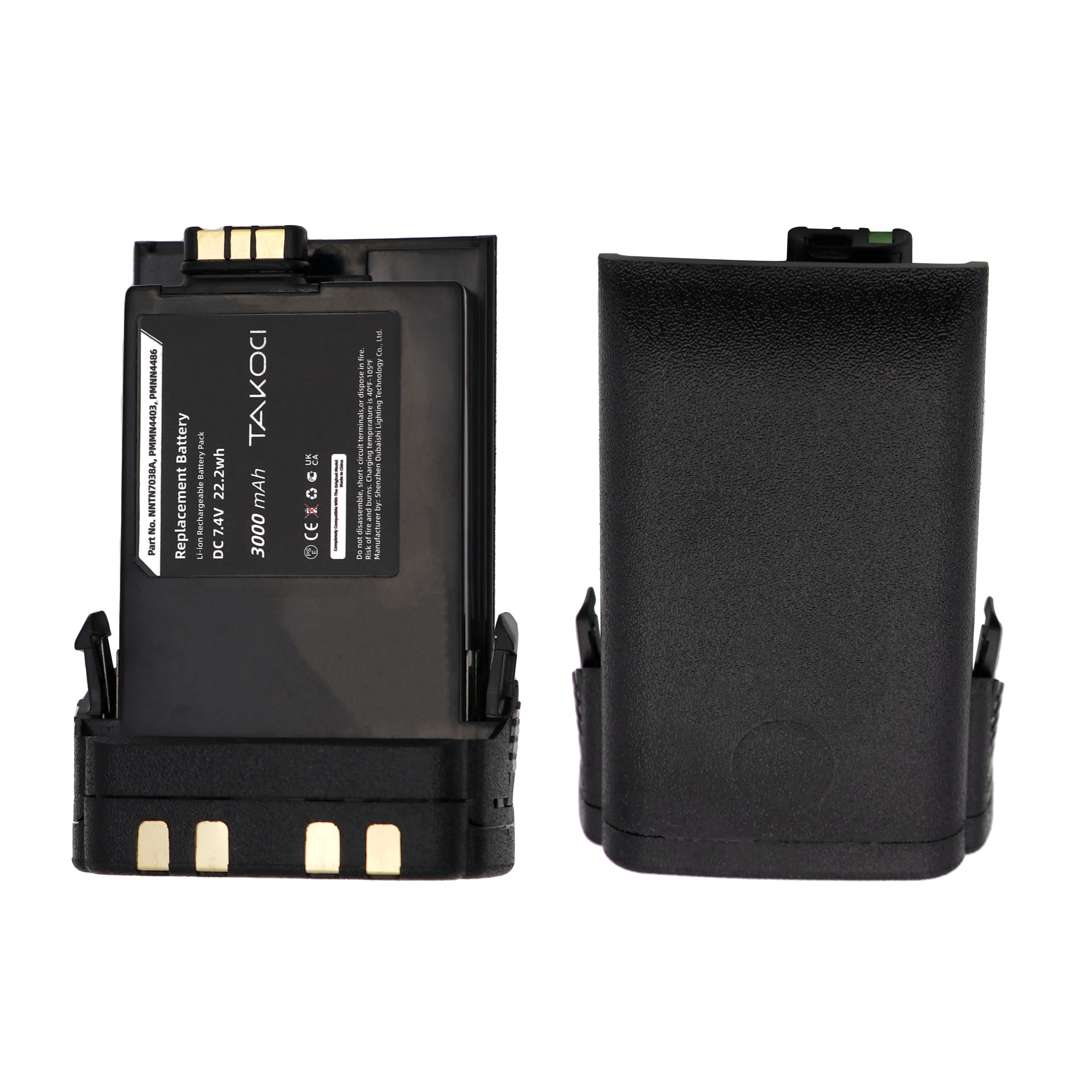 Replacement Battery 3000mAh for Motorola,APX6000,APX7000,APX8000,APX7000XE P25,NNTN7038A,NNTN7038B,NNTN7038,PMMN4403
Replacement Battery 3000mAh for Motorola,APX6000,APX7000,APX8000,APX7000XE P25,NNTN7038A,NNTN7038B,NNTN7038,PMMN4403