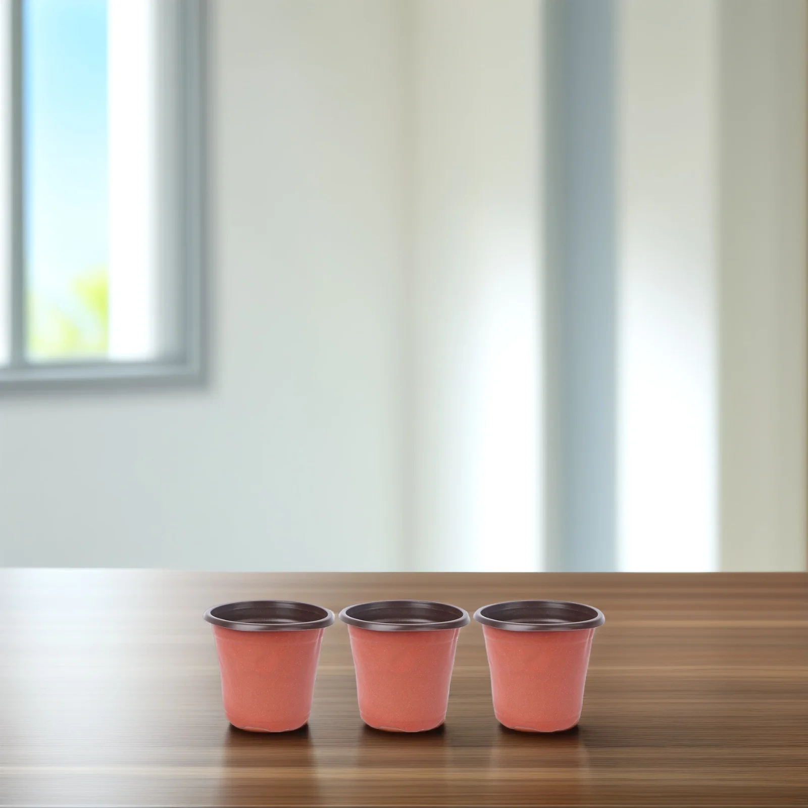 10PCS Soft Plastic Flower Pots Lightweight Durable Nursery Seedlings Plant Containers Drainage Holes for Gardening Home Decor
10PCS Soft Plastic Flower Pots Lightweight Durable Nursery Seedlings Plant Containers Drainage Holes for Gardening Home Decor