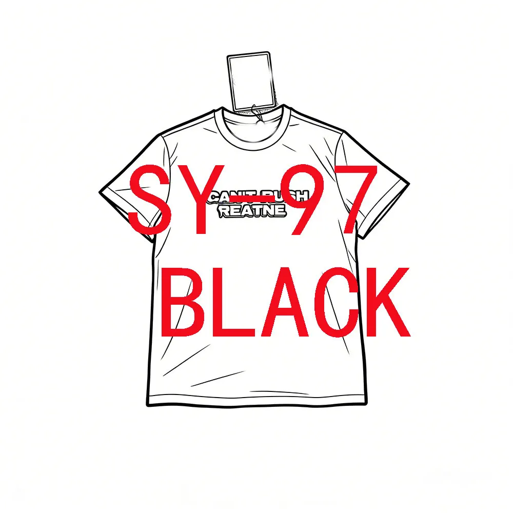 SY-97 Man Cotton Short Sleeve Tee Jogger T-shirt Summer Tracksuit Top 'Cant Rush' Tee-Black Casual Sports TOPS
SY-97 Man Cotton Short Sleeve Tee Jogger T-shirt Summer Tracksuit Top 'Cant Rush' Tee-Black Casual Sports TOPS