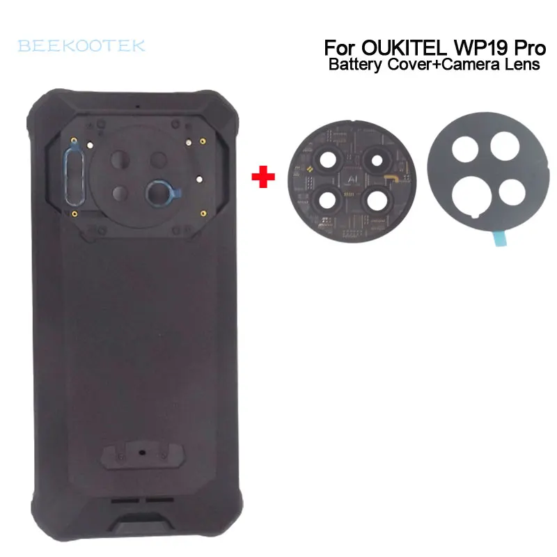 New Original OUKITEL WP19 Pro Battery Cover Back Case Rear Camera Lens Glass Cover With Adhesive For OUKITEL WP19 Pro Smartphone
New Original OUKITEL WP19 Pro Battery Cover Back Case Rear Camera Lens Glass Cover With Adhesive For OUKITEL WP19 Pro Smartphone