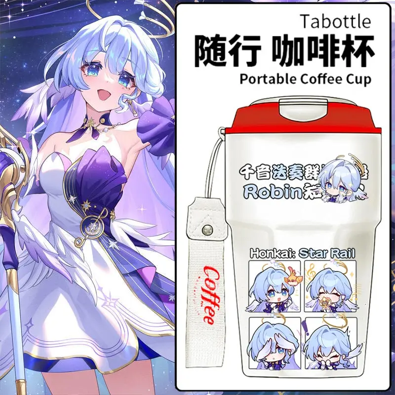 Honkai: Star Rail Game Cos Robin Anime Cartoon 420ml Simple Portable 2025 Large Capacity Stainless Steel Thermos Cup Gift
Honkai: Star Rail Game Cos Robin Anime Cartoon 420ml Simple Portable 2025 Large Capacity Stainless Steel Thermos Cup Gift