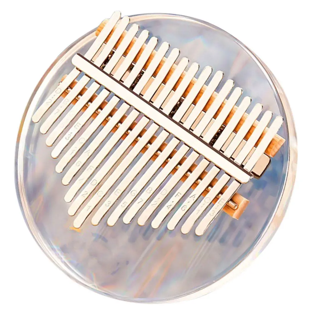1Set Rainbow Crystal Kalimba 17 Key Transparent Acrylic Thumb Piano Mini Finger Piano for Beginners Musicians Gift Meditation
1Set Rainbow Crystal Kalimba 17 Key Transparent Acrylic Thumb Piano Mini Finger Piano for Beginners Musicians Gift Meditation