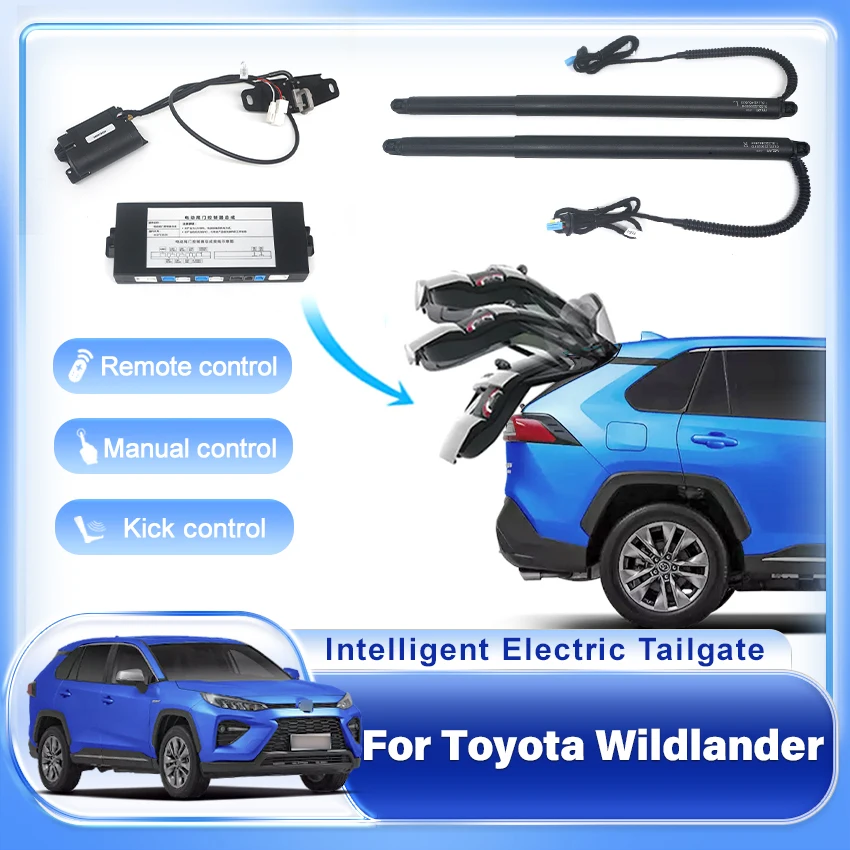 Для Toyota Wildlander 2017-2022 электрическая задняя дверь модифицированная задняя дверь модификация автомобиля автоматический подъем аксессуары для задней двери
Для Toyota Wildlander 2017-2022 электрическая задняя дверь модифицированная задняя дверь модификация автомобиля автоматический подъем аксессуары для задней двери