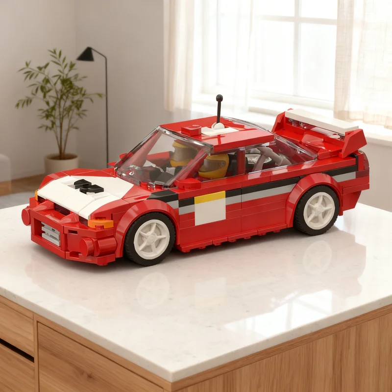348pcs MOC Mitsubishi Lancer Evolution VI Rally City Champions Model Building Blocks Architecture Toy Christmas Gifts Brick Kids
348pcs MOC Mitsubishi Lancer Evolution VI Rally City Champions Model Building Blocks Architecture Toy Christmas Gifts Brick Kids