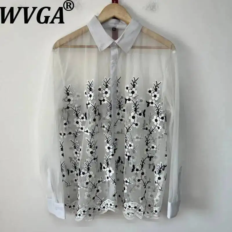 WVGA Embroidery Sheer Organza Men's Summer New Original Design Loose-fitting Personalized Shirt Niche Chic Casual Top Ins W22914
WVGA Embroidery Sheer Organza Men's Summer New Original Design Loose-fitting Personalized Shirt Niche Chic Casual Top Ins W22914