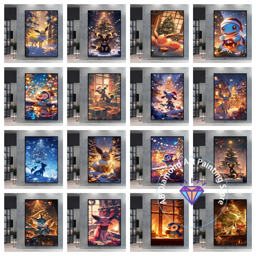 Cute Pokemon Umbreon Pikachu Square Round AB Diamond Painting Kit 5D DIY Cross Stitch Handmade Art Gift Crafts Home Decor Gift
Cute Pokemon Umbreon Pikachu Square Round AB Diamond Painting Kit 5D DIY Cross Stitch Handmade Art Gift Crafts Home Decor Gift