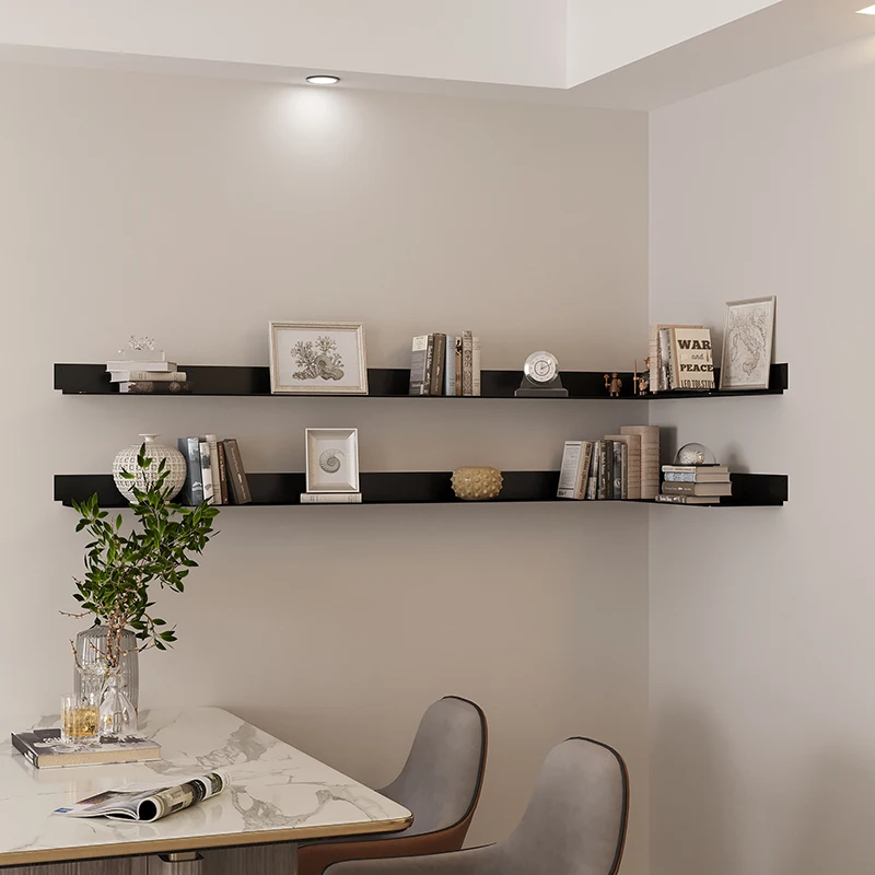 Creative corner shelf bookcase living room wall shelf luminous baffle wall display storage rack corner
Creative corner shelf bookcase living room wall shelf luminous baffle wall display storage rack corner